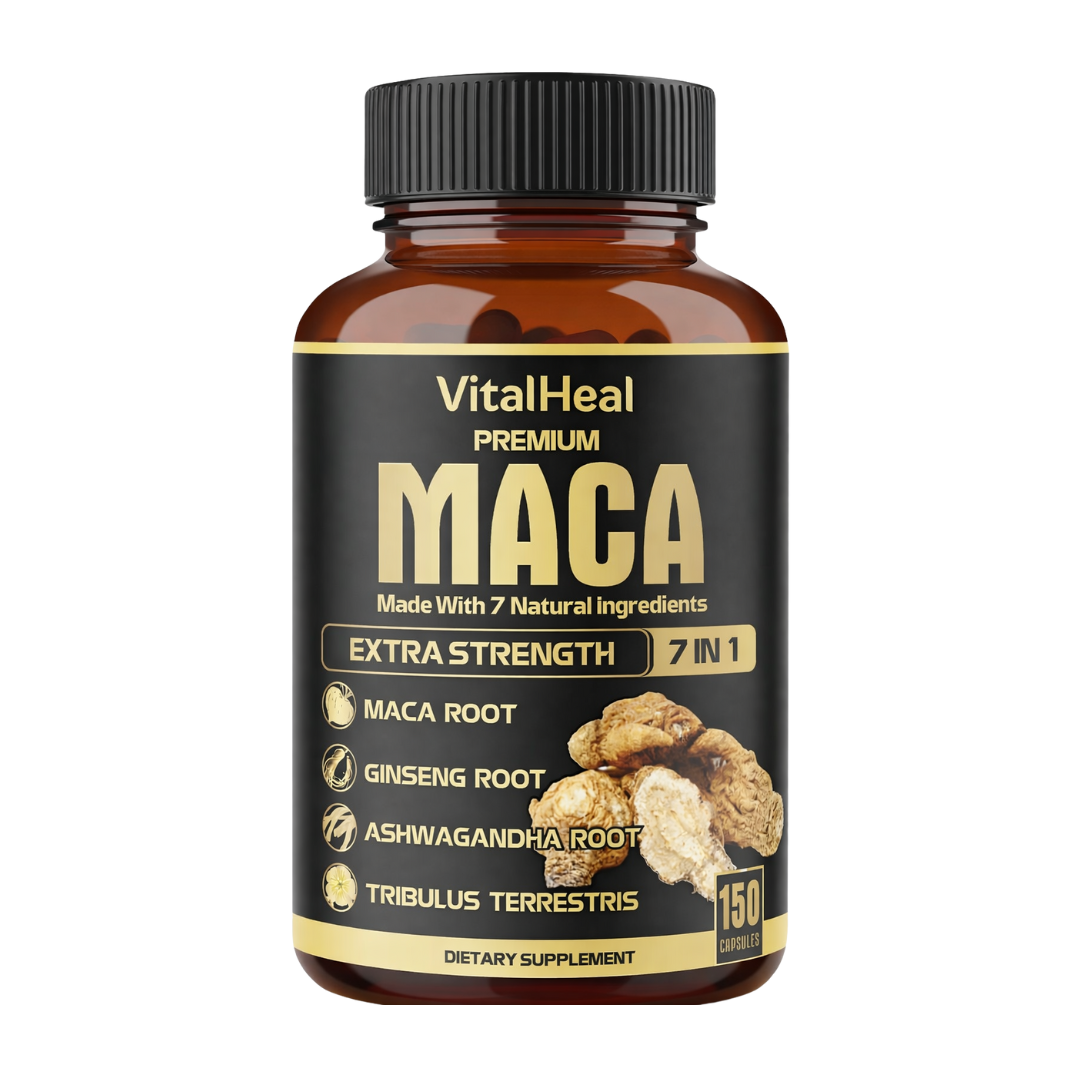 Premium 7 in 1 Maca Root for Energy, Stamina and Mood Balance