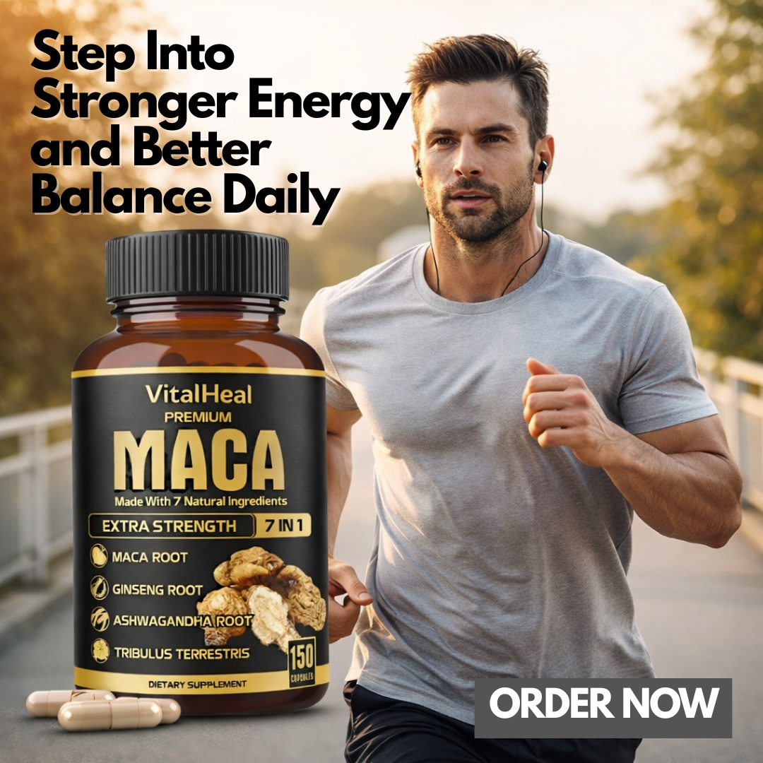 Premium 7 in 1 Maca Root for Energy, Stamina and Mood Balance