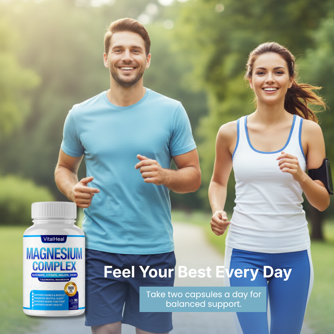 Magnesium Complex 7-in-1 – High Absorption - For Sleep, Stress & Muscles