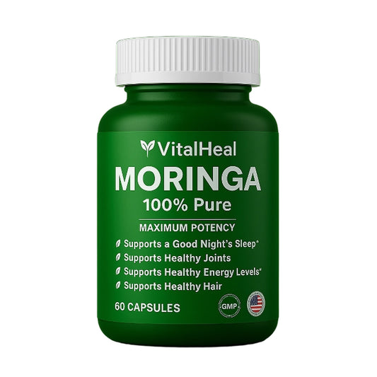 Moringa Capsules – Hair Growth, Skin Health & Energy Support