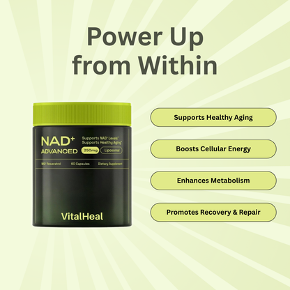 Liposomal NAD+ Advanced – Boost Energy & Healthy Aging