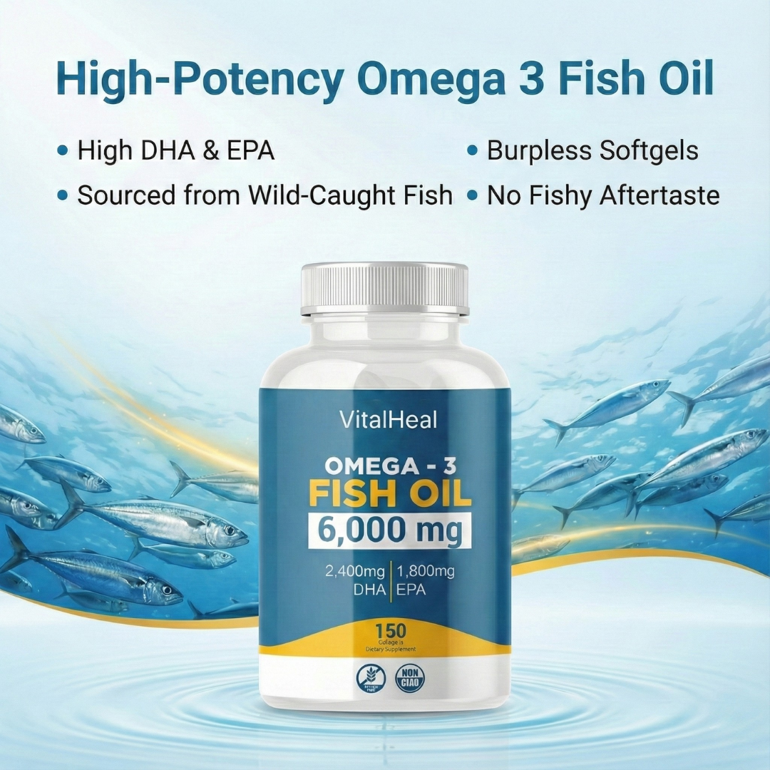 Omega 3 Fish Oil – High EPA DHA for Immune Support