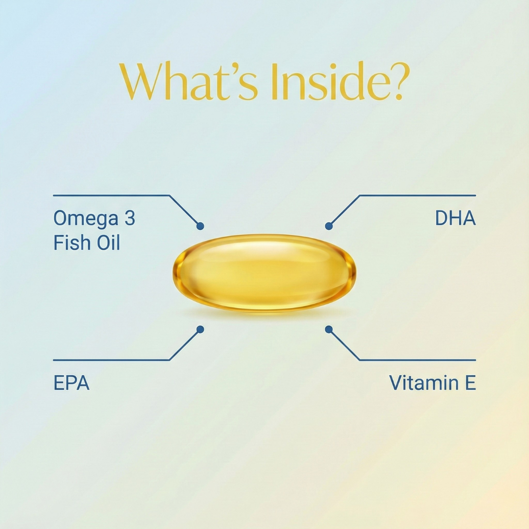 Omega 3 Fish Oil – High EPA DHA for Immune Support