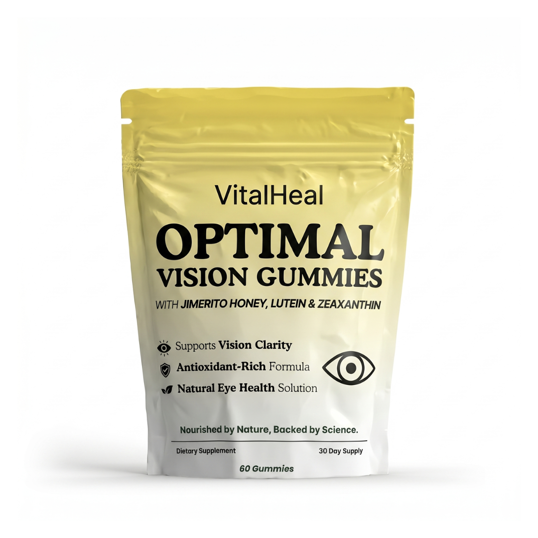 Optimal Vision Gummies – Eye Health Supplement with Lutein & Zeaxanthin for Vision Support