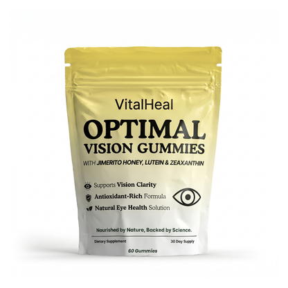 Optimal Vision Gummies – Eye Health Supplement with Lutein & Zeaxanthin for Vision Support