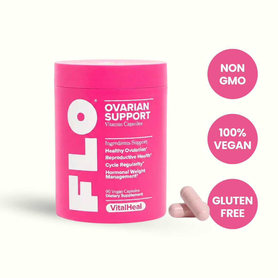 FLO Ovarian & Cycle Support – Hormone Balance Supplement for Cycle Regularity