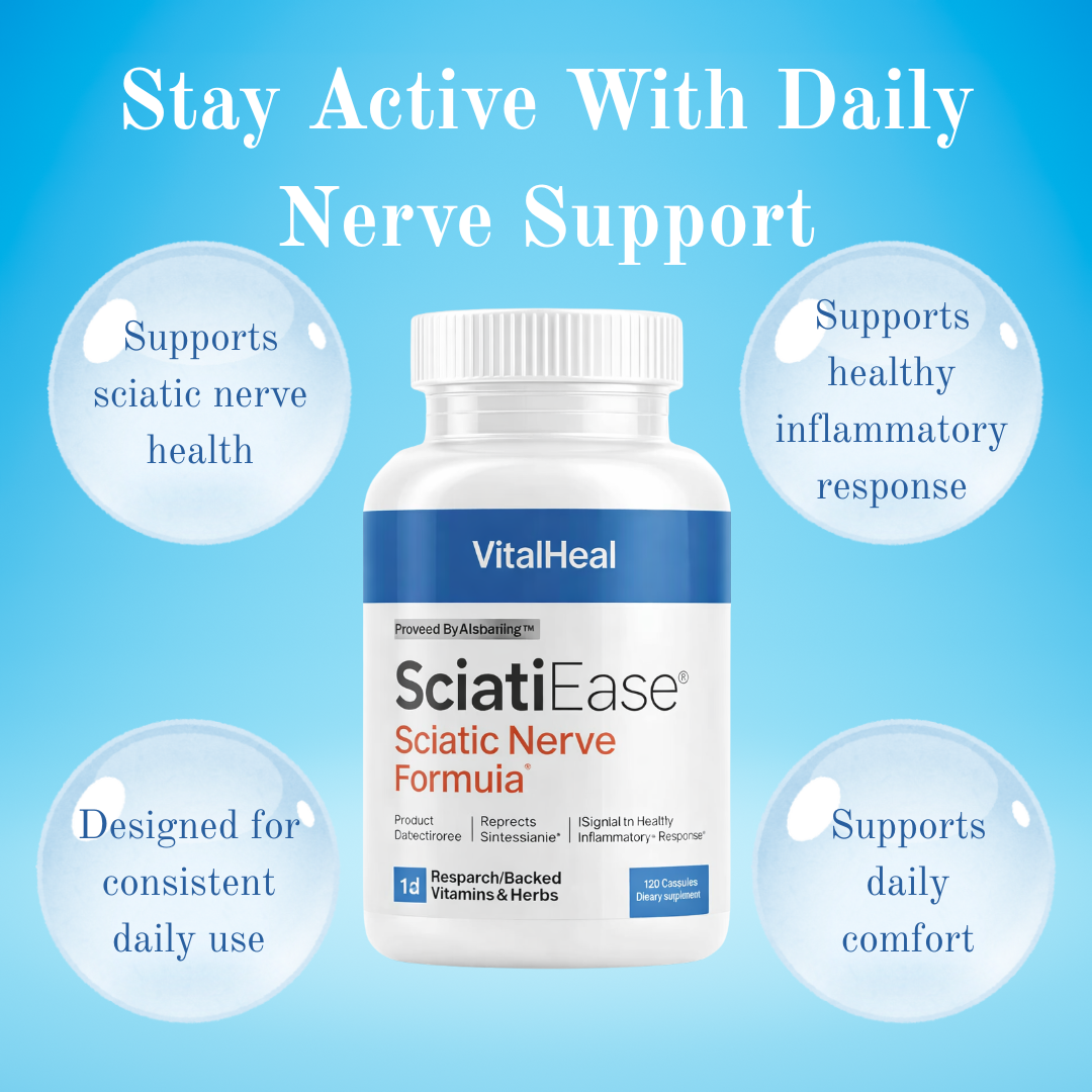 SciatiEase – Daily Sciatic Nerve Comfort & Nerve Health Support Formula