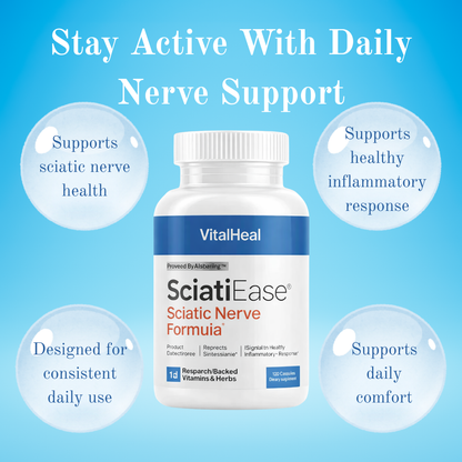 SciatiEase – Daily Sciatic Nerve Comfort & Nerve Health Support Formula