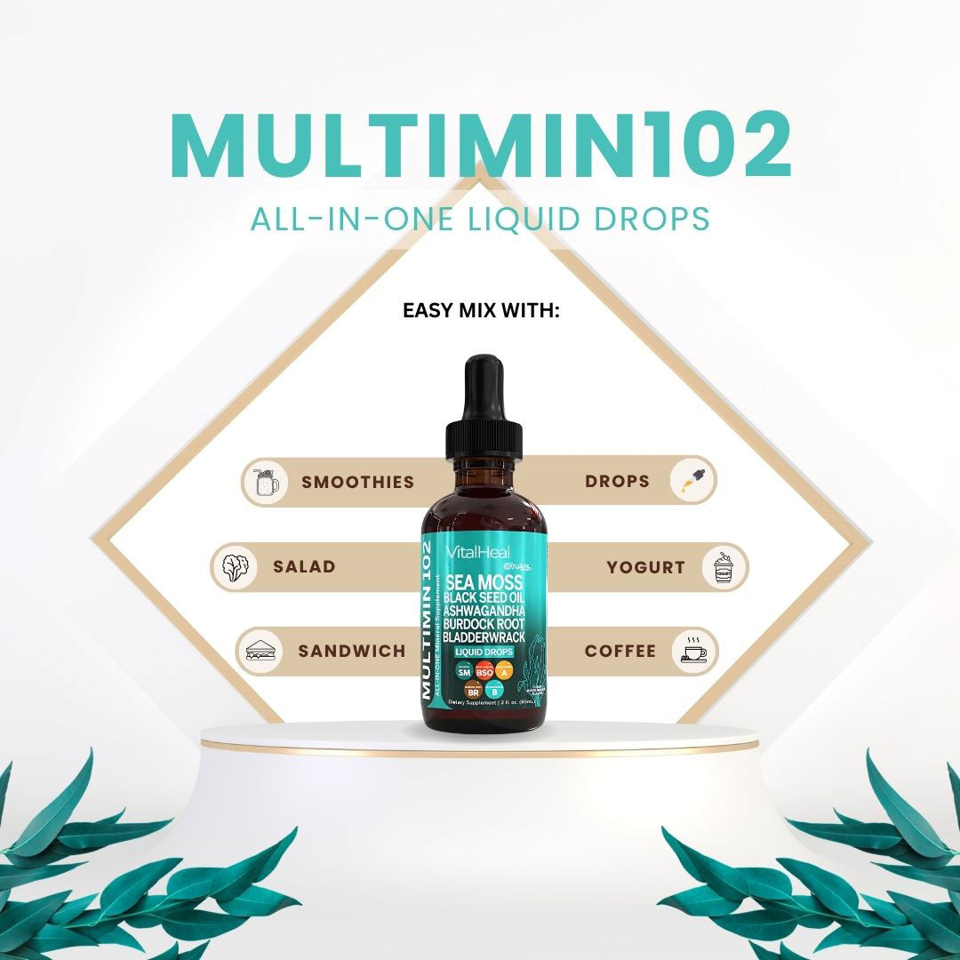 Sea Moss Liquid Drops claims