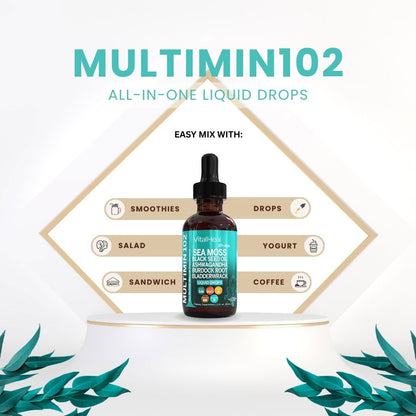 Sea Moss Liquid Drops claims