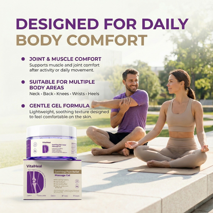 Soothing Pain Relief Massage Gel – Fast-Acting Comfort for Joints & Body