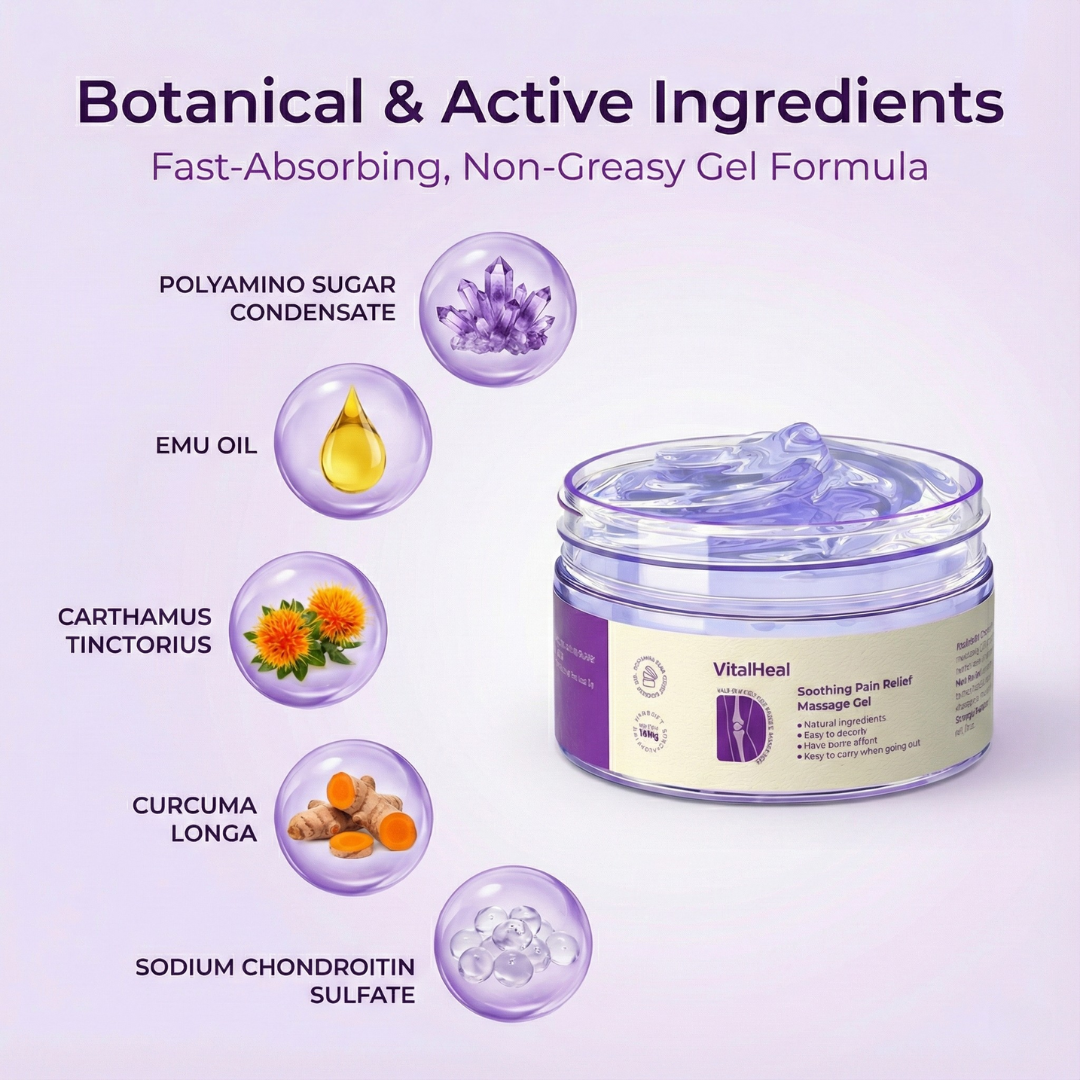 Soothing Pain Relief Massage Gel – Fast-Acting Comfort for Joints & Body