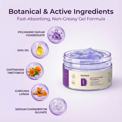 Soothing Pain Relief Massage Gel – Fast-Acting Comfort for Joints & Body