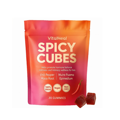 Spicy Cubes Gummies – For Natural Intimacy & Mood Support with Maca Root