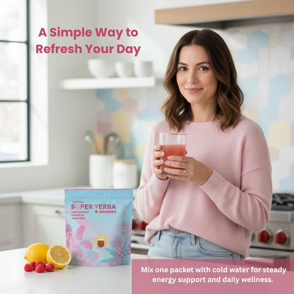 Super Yerba – Yerba Mate Instant Drink Powder for Energy, Focus & Gut Support