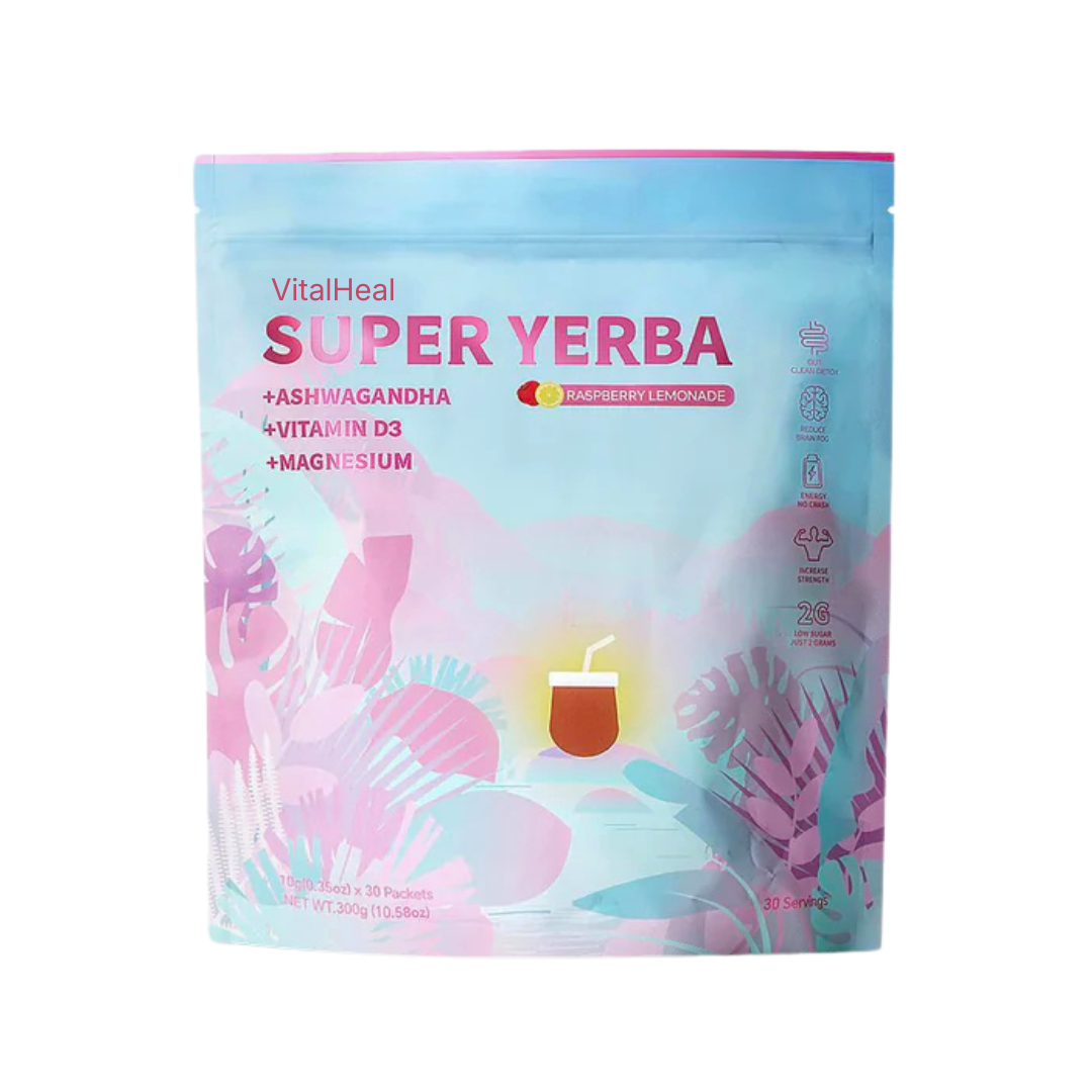 Super Yerba – Yerba Mate Instant Drink Powder for Energy, Focus & Gut Support