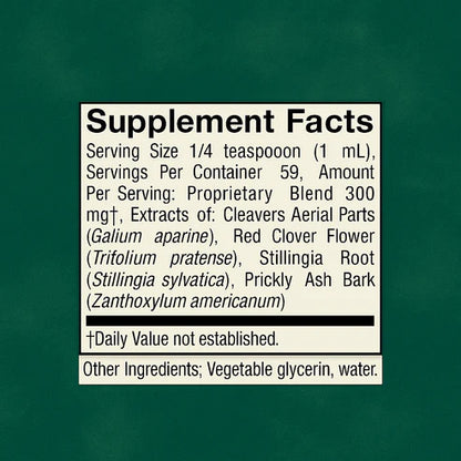lymphatic drainage supplement facts