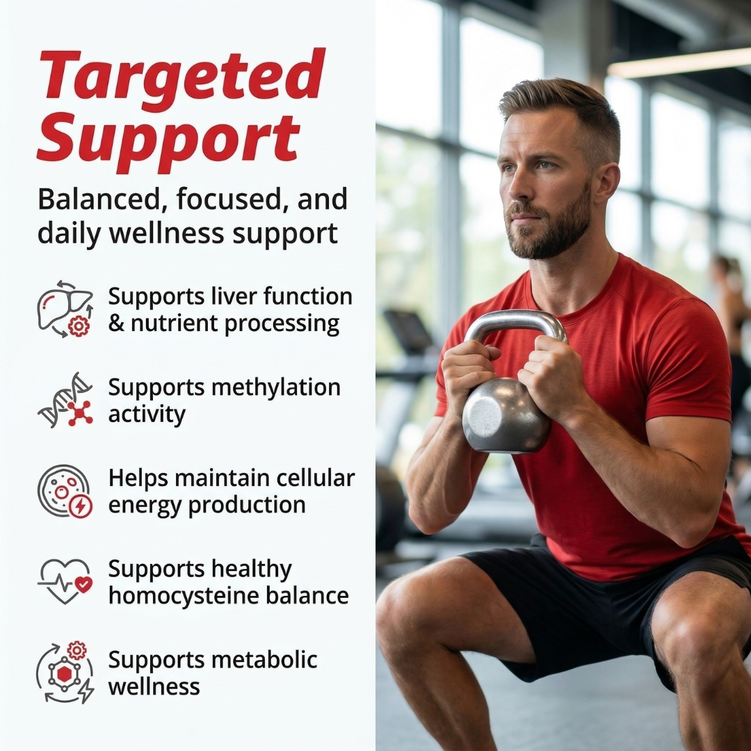 Trimethylglycine TMG Supplement – Liver Support & Homocysteine Balance