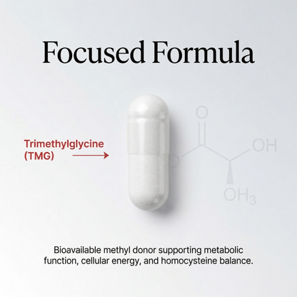 Trimethylglycine TMG Supplement – Liver Support & Homocysteine Balance