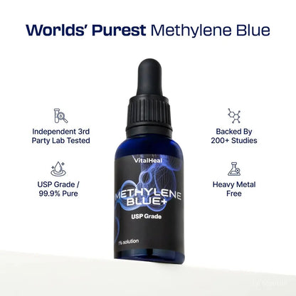 VITALHEAL METHYLENE BLUE 1% DROPS 60ML VitalHeal