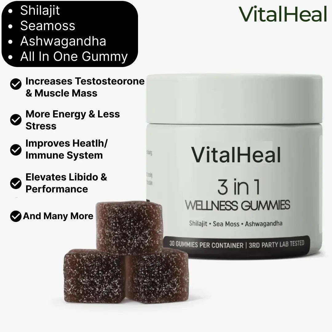 VITALHEAL® 3-in-1 Wellness Gummies My Store