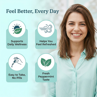 Vegan Chlorophyll Liquid Drops – Chlorophyll Liquid Supplement | Mulberry-Derived for Daily Wellness