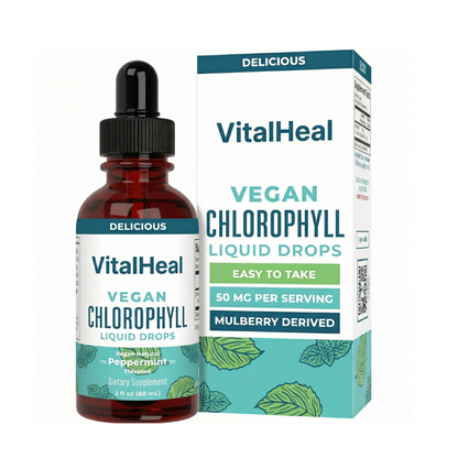 Vegan Chlorophyll Liquid Drops – Chlorophyll Liquid Supplement | Mulberry-Derived for Daily Wellness
