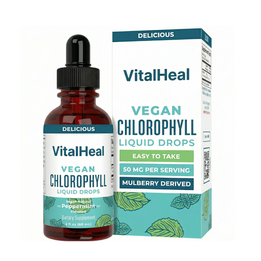 Vegan Chlorophyll Liquid Drops – Chlorophyll Liquid Supplement | Mulberry-Derived for Daily Wellness