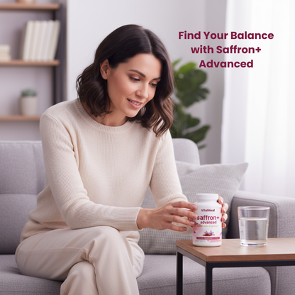 Saffron+ Advanced – 10-in-1 Saffron Complex for Daily Bliss, Mood & Energy