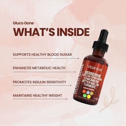 What's Inside Gluco Gone Drops