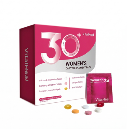 Multivitamin for Women – Daily Vitamin Pack (30 Packs) with Omega 3 & Probiotics for Energy and Hair, Skin & Nails