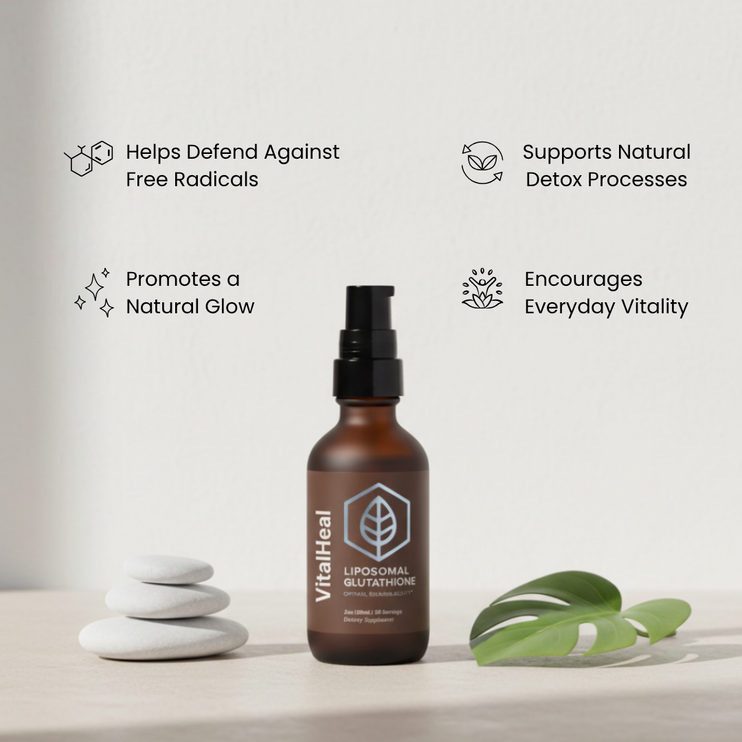 Liposomal Glutathione – Cellular Detox & Antioxidant for Skin, Hair & Healthy Aging