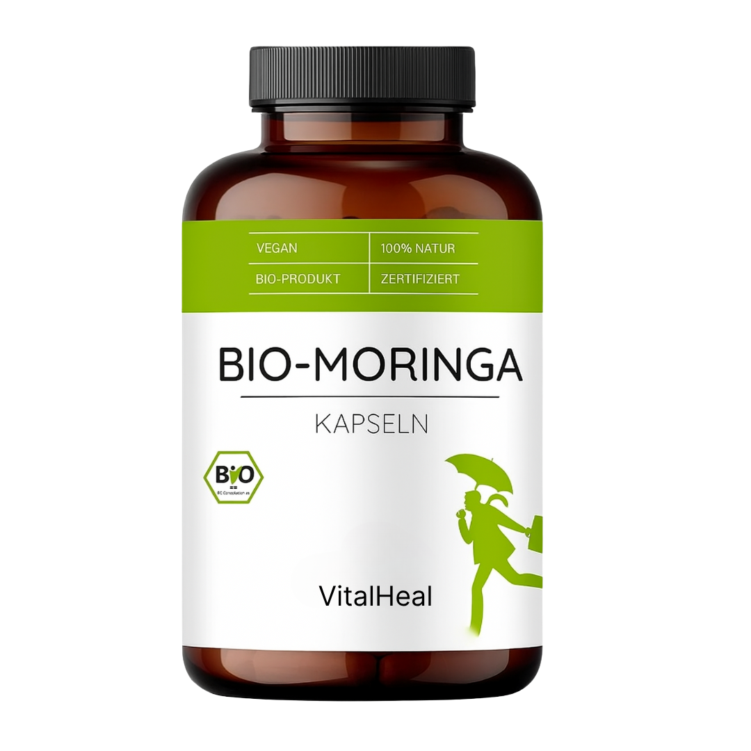 Bio Moringa Capsules – Organic Moringa Leaf Powder for Daily Nutrition Support