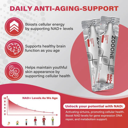 NAD+ DRINK MIX – ENERGY, FOCUS & LONGEVITY