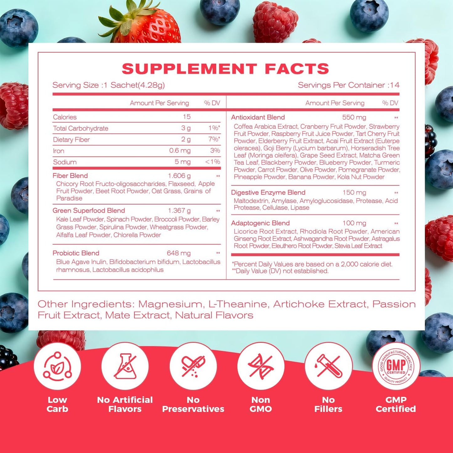 Happy Cleaner – Prebiotic & Probiotic Fiber Powder