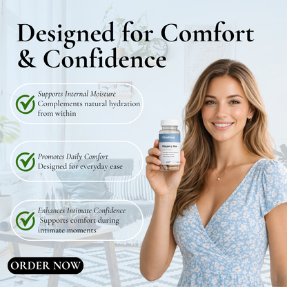 Slippery Box Moisture Support Capsules for Daily Comfort and Hydration