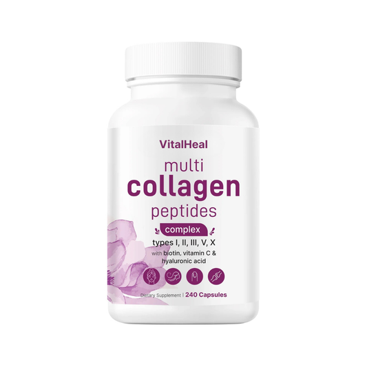 Multi Collagen Peptides Complex – with Biotin & Hyaluronic Acid