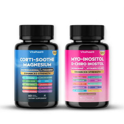 Women's 2-in-1 Corti-Soothe & Myo-Inositol Combo