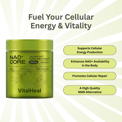 NAD+ Core – Liposomal NAD Supplement for Cellular Energy Support