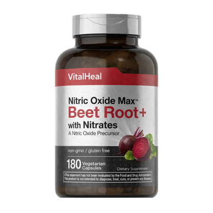 Nitric Oxide Max with Beet Root for Circulation and Daily Performance Support
