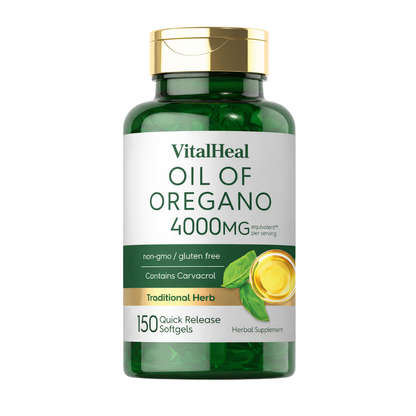 Oregano Oil Softgels – 4000 mg per Serving