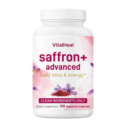 Saffron+ Advanced – 10-in-1 Saffron Complex for Daily Bliss, Mood & Energy