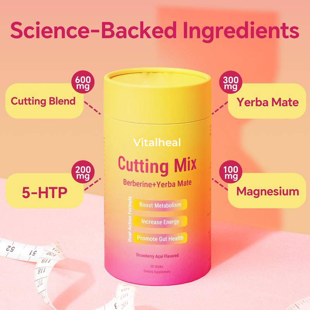 Cutting Drink Mix – Support for Cravings with Berberine & 5-HTP